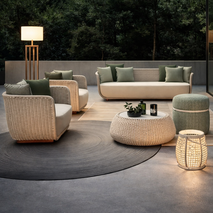 VerdeLoom Riviera Woven Lounge Set